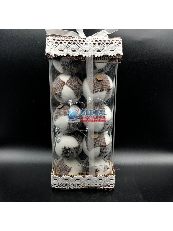 PALLE C/BOTTONE 6cm 10pz