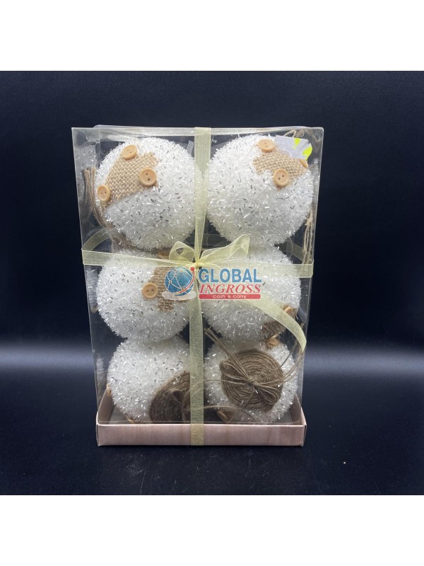 PALLE JUTA E BOTTONI 8cm 6pz