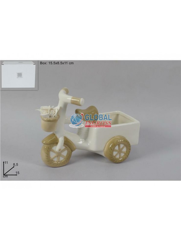 TRICICLO CERAMICA 11cm