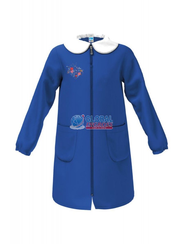 GREMBIULE BIMBA CERNIERA 100 FLOWER HEART 13anni