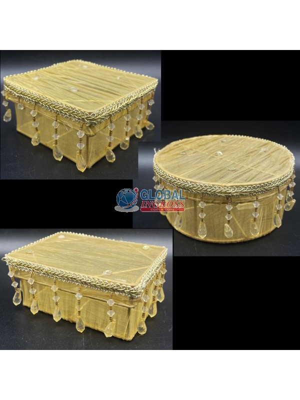 SCATOLA C/PENDENTE ORO MEDIA