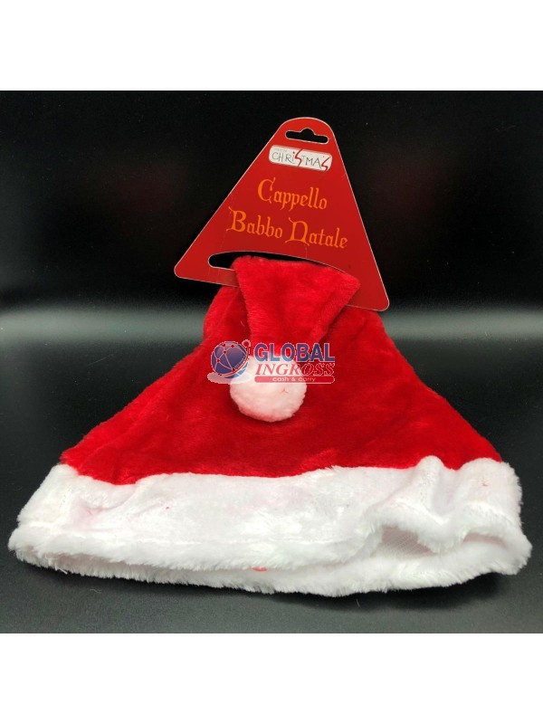 CAPPELLO BABBO NATALE VELLUTO