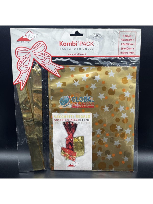 BUSTE 3 MISURE + NASTRO