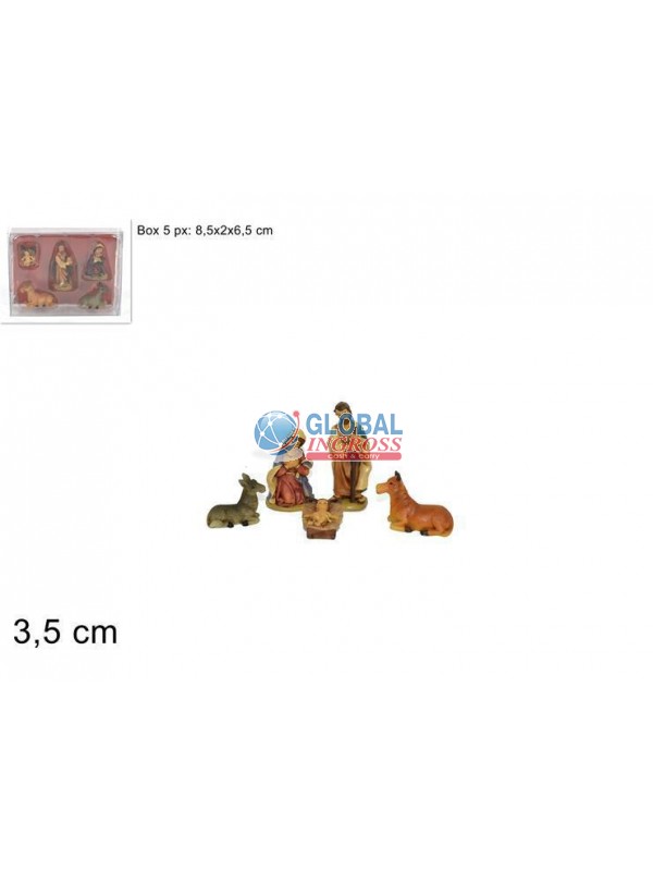 NATIVITA' 3,5cm 5pz