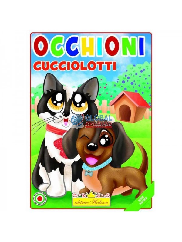 LIBRO COLORA OCCHIONI CUCCIOLOTTI.