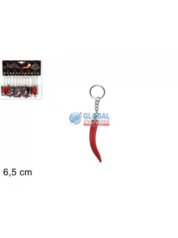 CORNO PORTACHIAVI 6,5cm