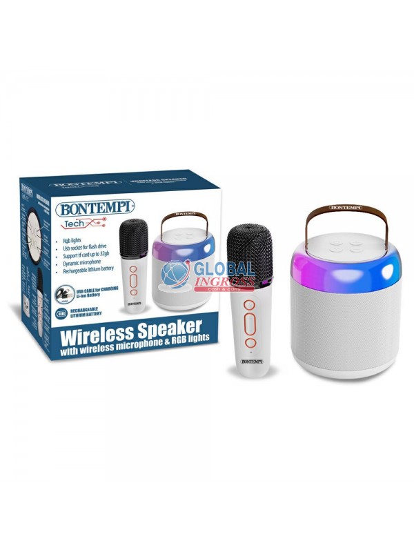 BONTEMPI TECH CASSA C/MICROFONO WIRELESS