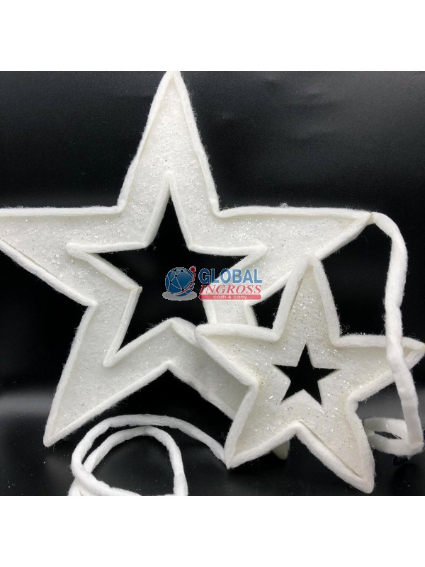 APPENDINO STELLA 2pz BIANCO