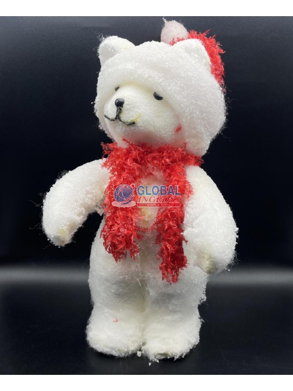 ORSO C/CAPPELLO ROSSO 36cm