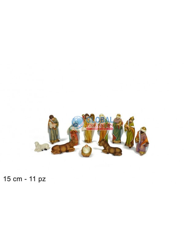NATIVITA' 11pz 15cm