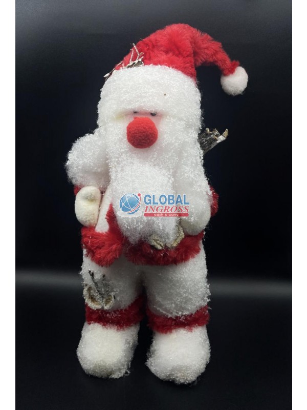 BABBO NATALE C/LEGNA 45cm