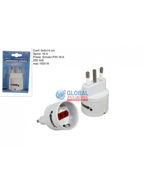 ADATTATORE SCHUKO 16A