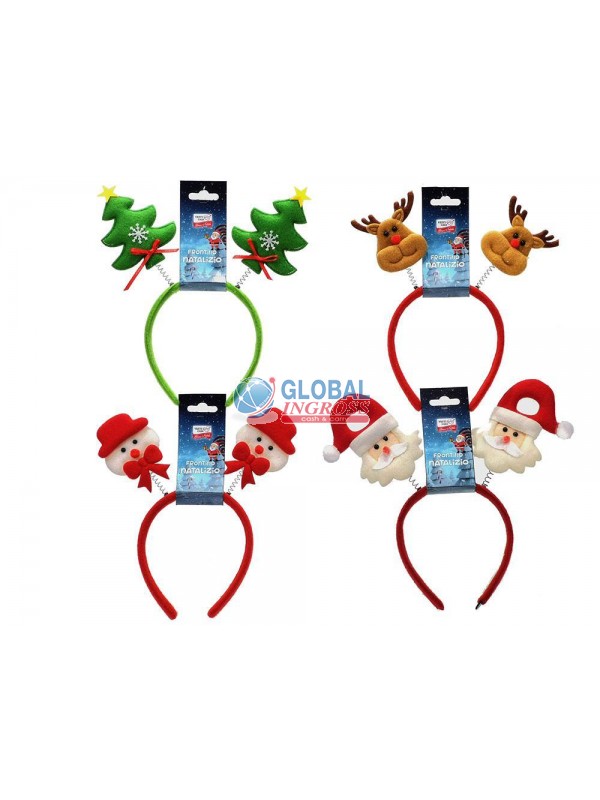 CERCHIETTO NATALE C/MOLLA