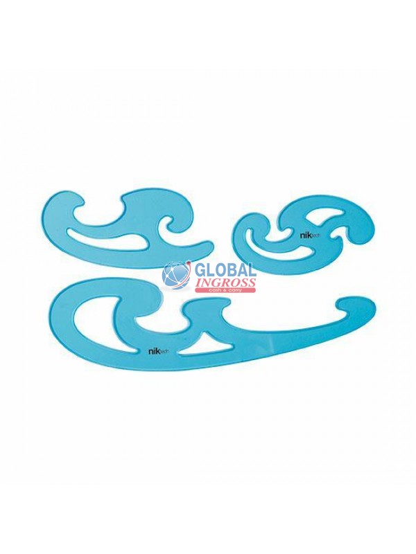 SET CURVILINEE 3pz NIK