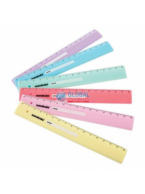 RIGHELLO 15cm PASTELLO