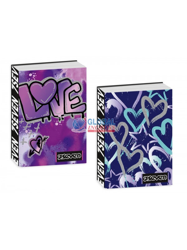 DIARIO SEVEN TESSUTO STD GIRL