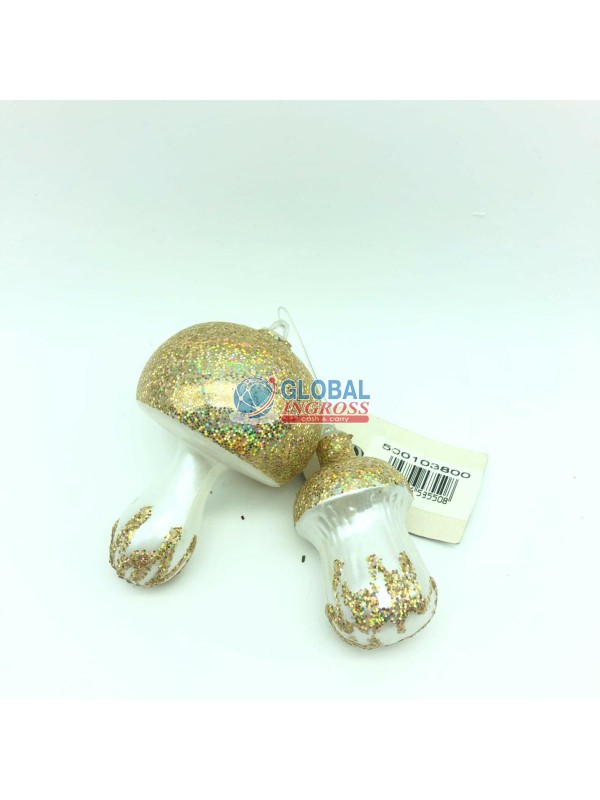 2 FUNGHI PERLATI DEC.ORO