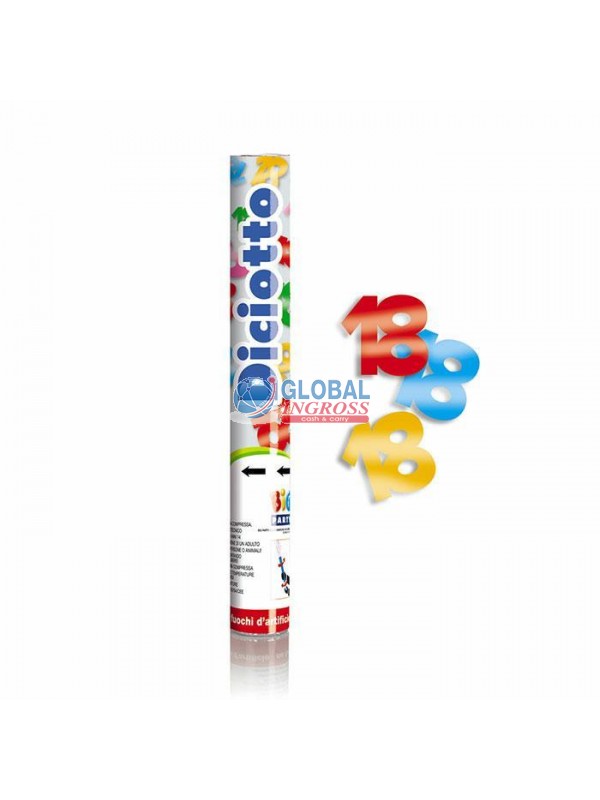 CANNONE 18 ANNI METAL 30cm