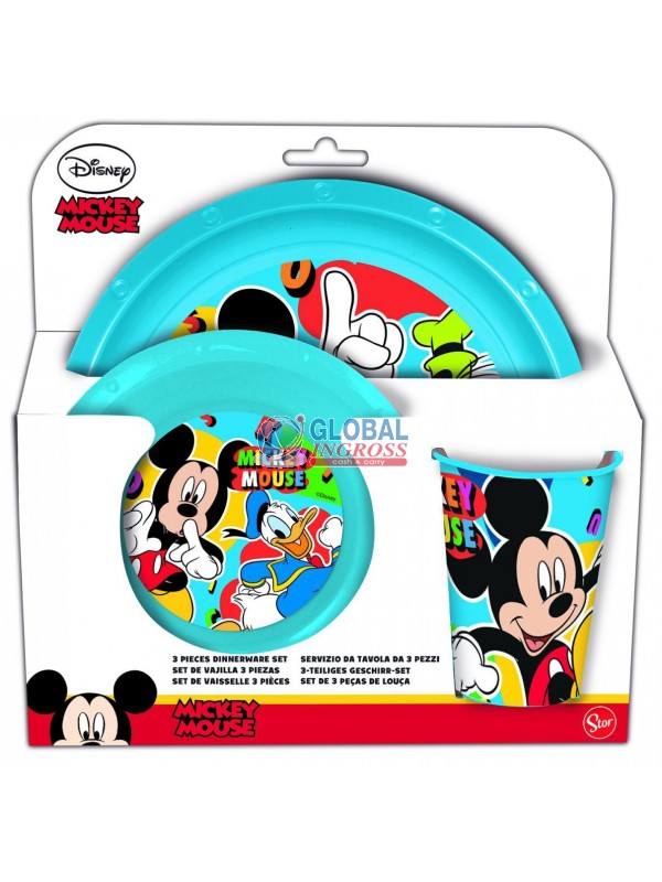 SET PAPPA MICKEY MOUSE 3pz