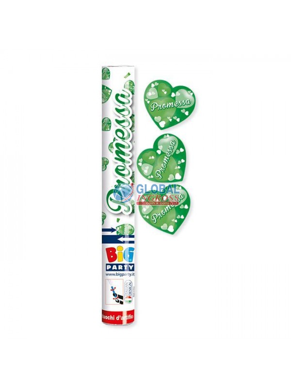 CANNONE PROMESSA CUORI 30cm