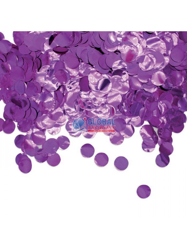 CONFETTI FOIL FUXIA 50gr 2cm