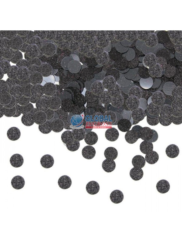 CORIANDOLI GLITTER NERO20gr