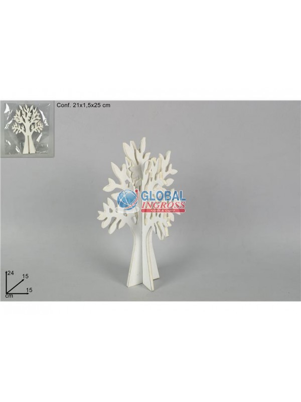 ALBERO DELLA VITA 25cm BIANCO