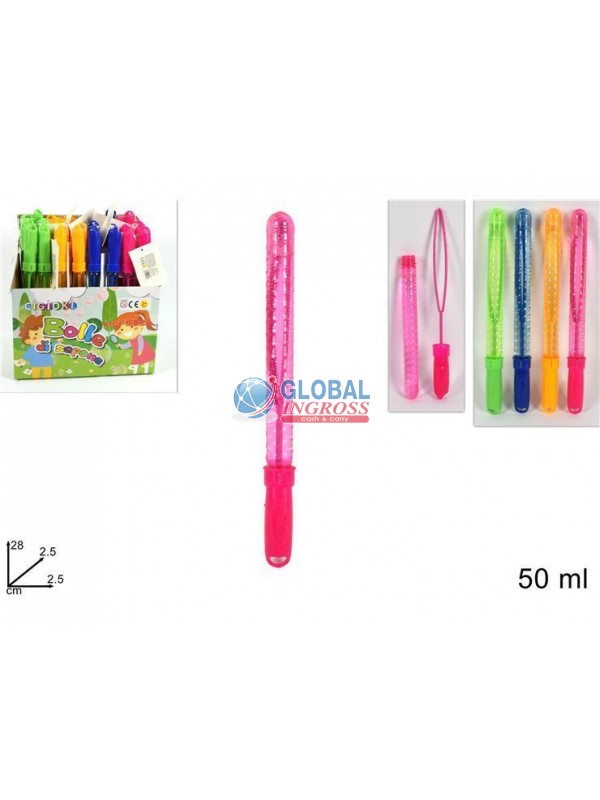 SPADA BOLLE DI SAPONE BACCHETTA 50ml 28cm