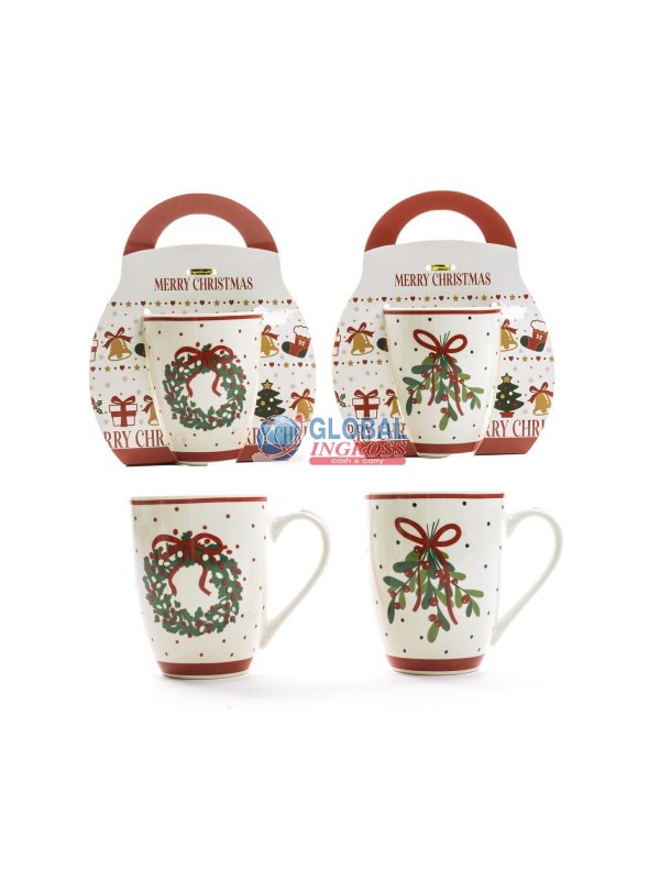TAZZA NATALE 340ml ASS.