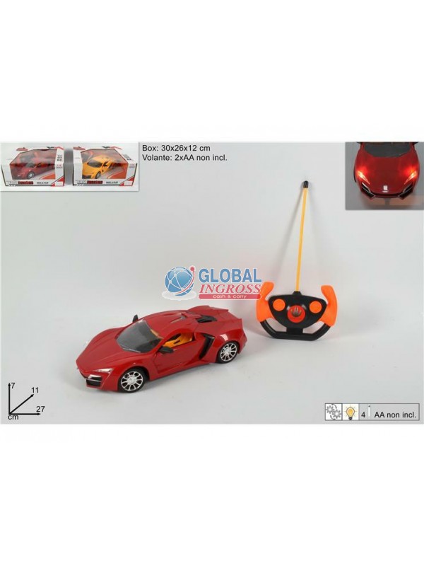 MACCHINA R/C C/VOLANTE ASS.