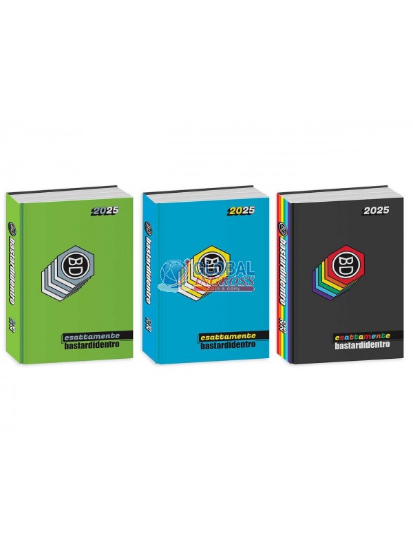 DIARIO BD 2025 STD COLOR BASTARDI DENTRO