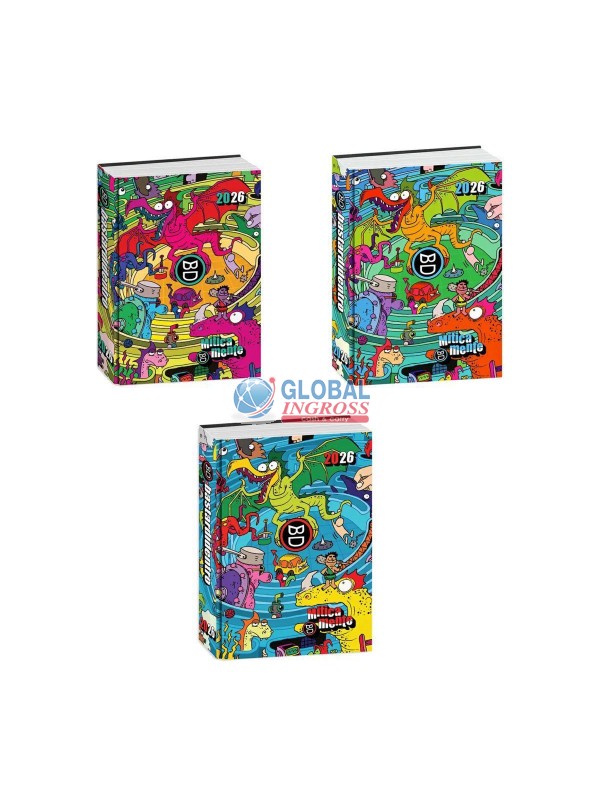 DIARIO BD 2026 PKT SPECIAL MITICAMENTE BASTARDI DENTRO