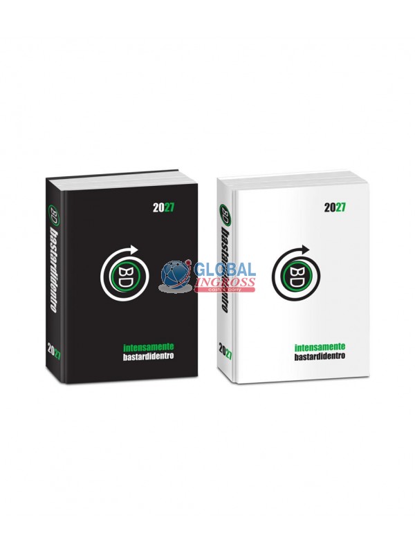 DIARIO BD 2027 PKT CLASSIC INTENSAMENTE BASTARDI DENTRO