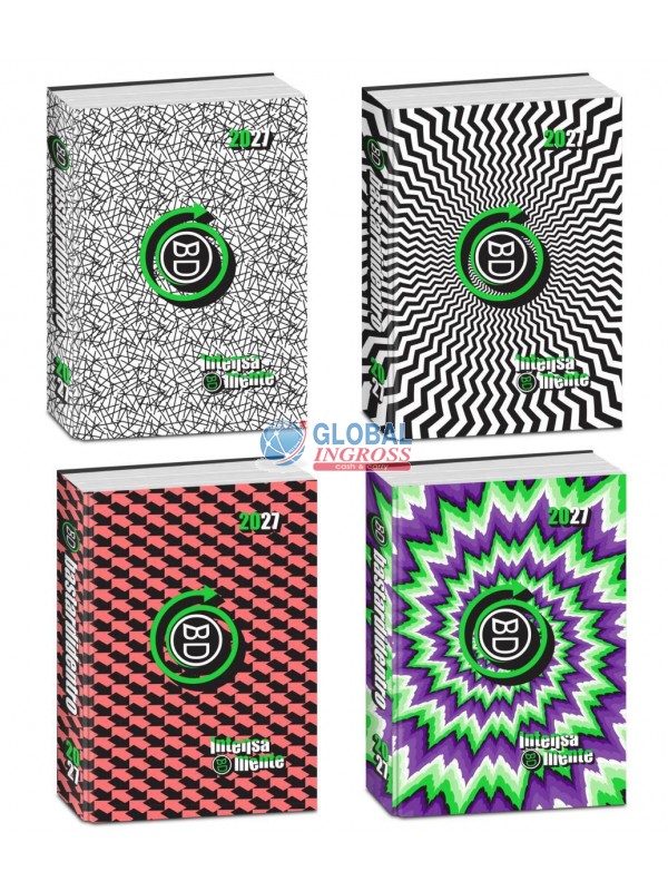 DIARIO BD 2027 PKT OPTICAL INTENSAMENTE BASTARDI DENTRO