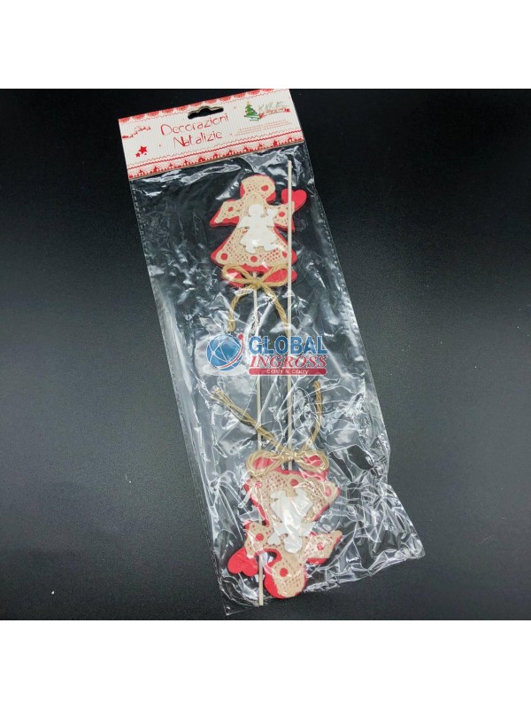 SPILLONE ANGELO 2pz C/MERLETTO