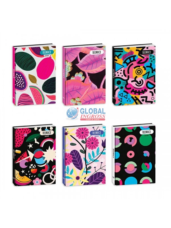 DIARIO TEENACE 2026 POCKET MOOD 12mesi