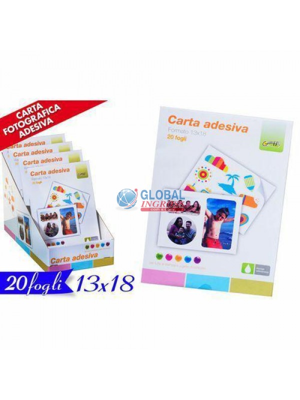 FOGLI x FOTO ADESIVI 13x18 30ff