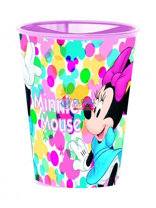 BICCHIERE PLASTICA MINNIE