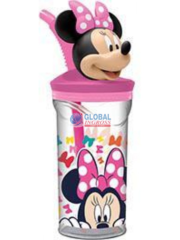 BICCHIERE 3D C/CANNUCCIA MINNIE
