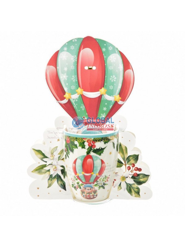 TAZZA CERAMICA 350ml ASS. IN BOX REGALO