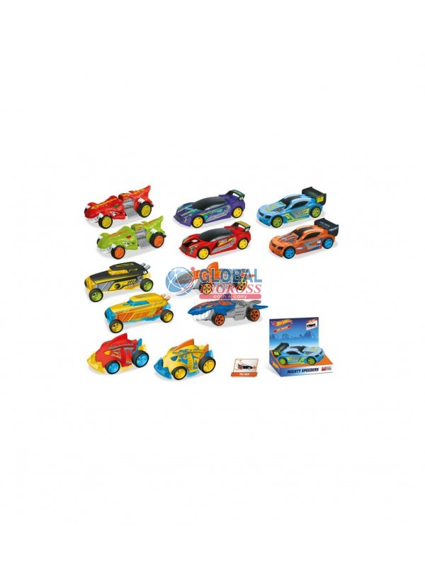 AUTO HOT WHEELS MIGHTY SPEEDERS 13cm PULL BACK