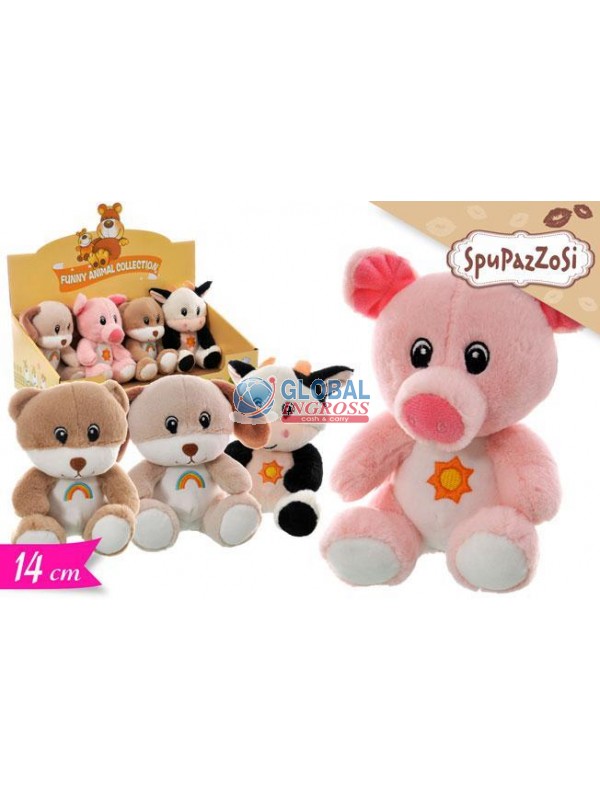 PELUCHE ANIMALETTI 14cmASS.