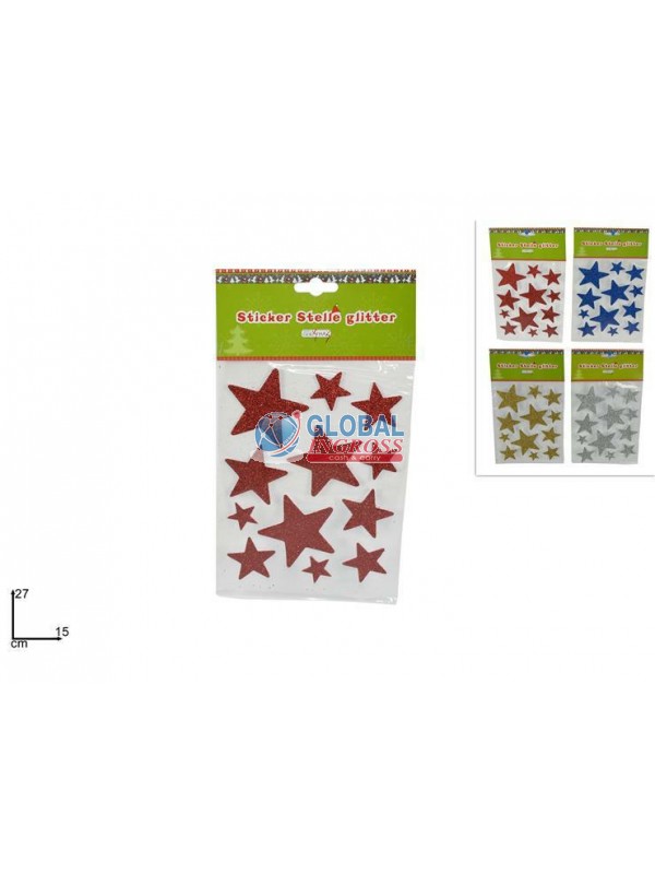 STICKER STELLE GLITTER