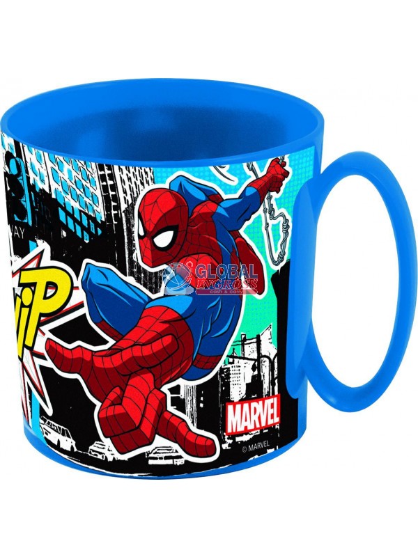 TAZZA PLASTICA SPIDERMAN