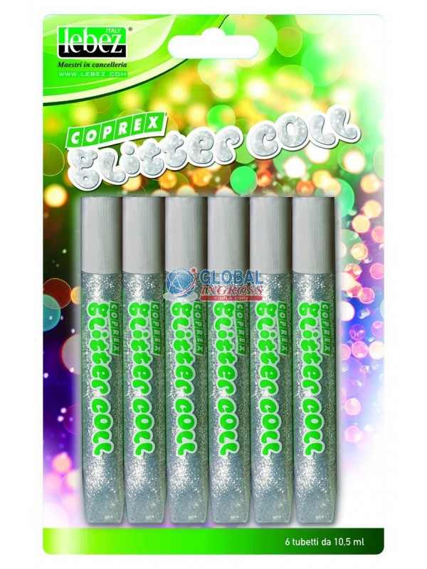 GLITTER COLL ARGENTO 6x10,5ml