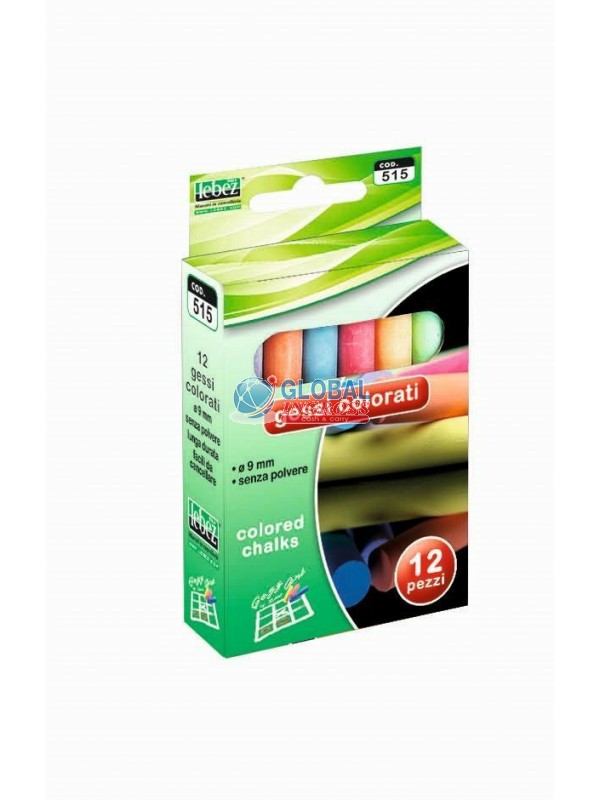 GESSI COLORATI 12pz