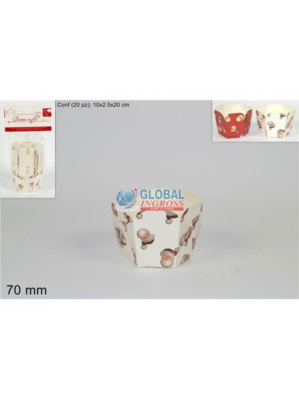 PIROTTINI NATALE MUFFINESAGONALE