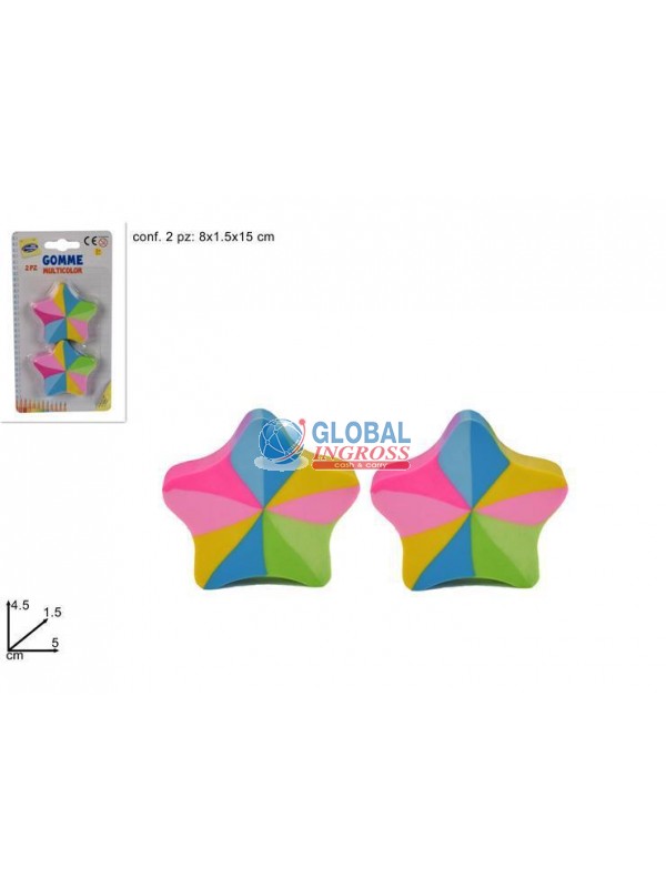 GOMME STELLE MULTICOLOR2pz