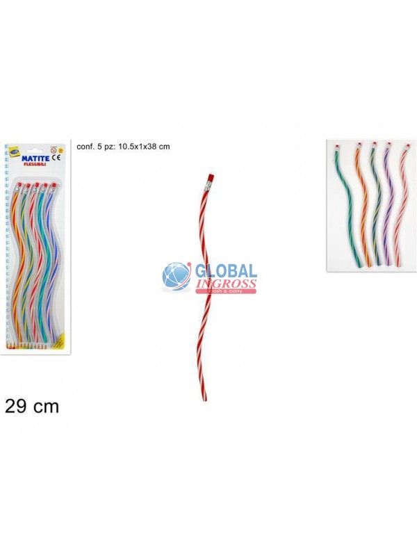 MATITE GOMMA 5pz