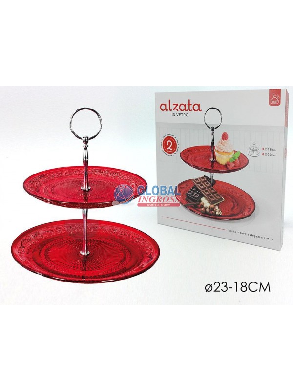 ALZATINA ROSSA 2 LIVELLI